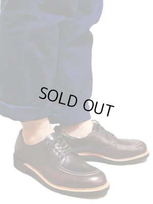 画像2: 【 WHEEL ROBE（ウィールローブ） 】 モックトゥオックスフォードシューズ MOC TOE OXFORD [ Last #314 ] [ HORWEEN CHROMEXCEL BURGUNDY ]