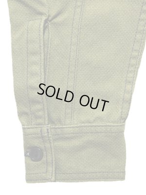 画像8: 【 SUGAR CANE×Mister Freedom（シュガーケン×ミスターフリーダム） 】 デッドストックピケワークシャツ [ NOS OLIVE PIQUE RANGER SHIRT ] [ Made in U.S.A. ] [ Sportsman ]