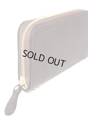 画像2: 【 KC'S（ケーシーズ） 】　ウォレット　ラウンドジップ2　[ AMERICAN BISON（アメリカンバイソン革） ] [ BROWN ] 