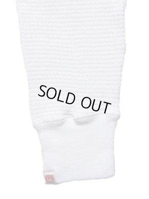 画像6: 【 UES（ウエス） 】　ビッグワッフルヘンリーネックTシャツ　 [  Heavy Thermal ]　[ WHITE ]