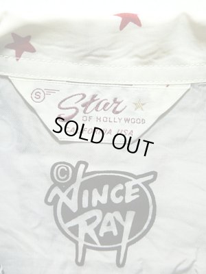 画像8: 【 STAR OF HOLLYWOOD×VINCE RAY（スターオブハリウッド×ヴィンスレイ） 】 半袖レーヨンオープンカラーシャツ S/S HIGH DENSITY RAYON OPEN SHIRTS [ SPACE ROCKETS ]