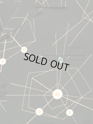 画像5: 【 STAR OF HOLLYWOOD（スターオブハリウッド） 】 半袖レーヨンオープンカラーシャツ S/S HIGH DENSITY RAYON OPEN SHIRTS [ ATOMIC SPIDER WEB ]