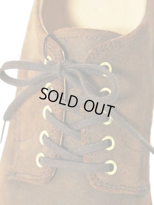 画像6: 【 WHEEL ROBE（ウィールローブ） 】 ホールデッドプレーントゥオックスフォードシューズ FOLDED PLAIN TOE OXFORD [ Last #1228 ] [ OIL SUEDE BROWN]