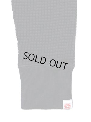 画像6: 【 UES（ウエス） 】　ビッグワッフルクルーネックTシャツ　 [  Heavy Thermal ]　[ BLACK ]