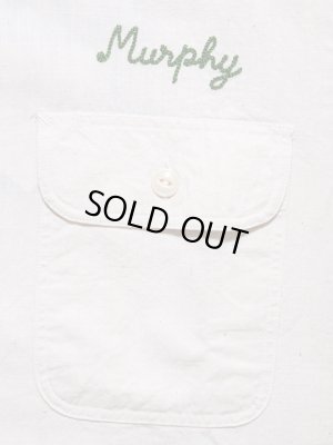 画像4: 【 SUGAR CANE（シュガーケン） 】 チェーン刺繍カスタムワークシャツ  [ EMB'D WORK SHIRTS ] [ JIM Petticrew ]