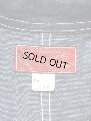 画像16: 【Indian Motorcycle x HEAD LIGHT (インディアンモーターサイクル x ヘッドライト) 】 【11oz. 】 BLUE DENIM ALL IN ONE デニムオールインワン [ カスタムモデル ]