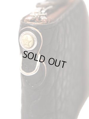 画像3: 【 KC'S（ケーシーズ） 】　ビルフォード　ラウンドジップ　[ AMERICAN BISON（アメリカンバイソン革） ] [ BLACK ] 