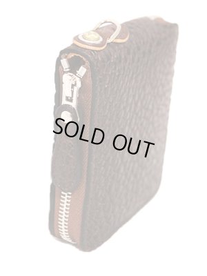 画像2: 【 KC'S（ケーシーズ） 】　ビルフォード　ラウンドジップ　[ AMERICAN BISON（アメリカンバイソン革） ] [ BROWN ] 