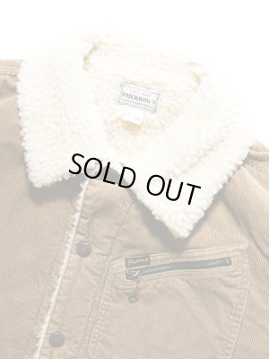 画像3: 【 Pherrow's（フェローズ） 】 コーデュロイランチジャケット [ LUNCH JACKET ] [BEIGE]