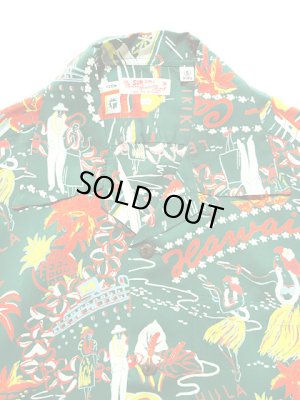 画像3: 【 SUN SURF（サンサーフ） 】 半袖アロハシャツ S/S HAWAIIAN SHIRT [ HAWAII CALLS ]