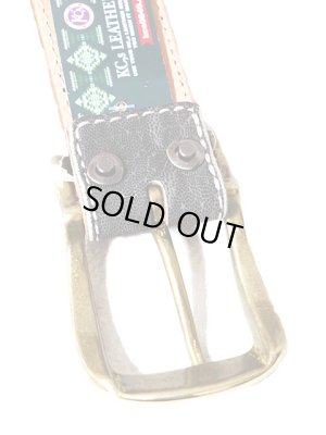 画像4: 【 KC'S（ケーシーズ） 】　ブライドルバックルベルト　[ ELEPHANT（ゾウ革） ]　[ Lua別注モデル ]