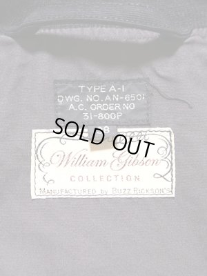 画像10: 【 BUZZ RICKSON'S×William Gibson（バズリクソンズ×ウィリアムギブソン） 】 BLACK GROSGRAIN A-1 