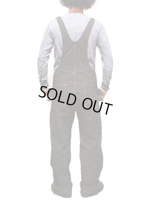 画像2: 【 JELADO（ジェラード） 】　ブラウンヒッコリーオーバーオール　[ Bruiser ]