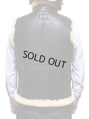 画像2: 【 Y'2 LEATHER（ワイツーレザー） 】 コロメールムートンベスト  [ 羊革 ] 