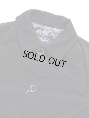 画像3: 【 Pherrow's（フェローズ） 】 ステンカラーコート 裏キルティング  [ Soutien Collar Coat ] [ BLACK ]