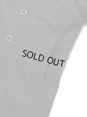 画像4: 【 Pherrow's（フェローズ） 】 ステンカラーコート 裏キルティング  [ Soutien Collar Coat ] [ BLACK ]