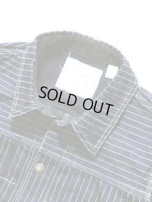 画像3: 【 Pherrow's（フェローズ） 】　ブラックウォバッシュショートワークジャケット　[ 1940 MODEL ]