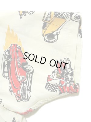 画像6: 【 STAR OF HOLLYWOOD×VINCE RAY（スターオブハリウッド×ヴィンスレイ） 】 半袖レーヨンオープンカラーシャツ S/S HIGH DENSITY RAYON OPEN SHIRTS [ HOT ROD ]