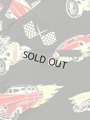 画像5: 【 STAR OF HOLLYWOOD×VINCE RAY（スターオブハリウッド×ヴィンスレイ） 】 半袖レーヨンオープンカラーシャツ S/S HIGH DENSITY RAYON OPEN SHIRTS [ HOT ROD ]