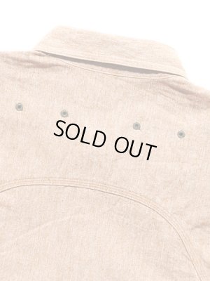 画像6: 【 JELADO（ジェラード） 】 撚り杢ベンチレーションワークシャツ [ Iron Horse ] [スモークピーナッツ]