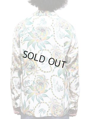画像2: 【 SUN SURF（サンサーフ） 】 長袖アロハシャツ L/S HAWAIIAN SHIRT [ DREAMS AND PINEAPPLE ]