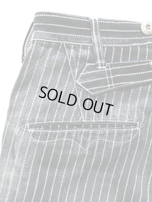 画像7: 【 JELADO（ジェラード） 】 ブラックウォバッシュワークパンツ [ USED加工 ] [ DUGOUT PANTS ]