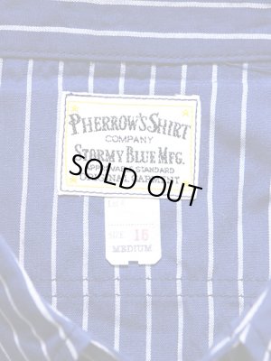 画像12: 【 Pherrow's（フェローズ） 】 半袖ストライプワークシャツ [ M&W GEAR COMPANY ]　[SHORT SLEEVE WORK SHIRT]