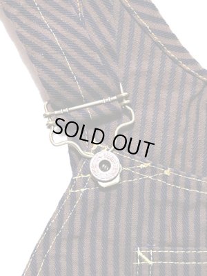 画像6: 【 JELADO（ジェラード） 】　ブラウンヒッコリーオーバーオール　[ Bruiser ]