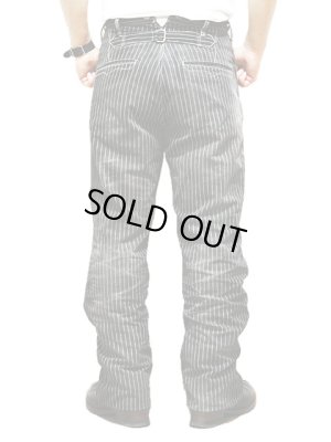 画像2: 【 JELADO（ジェラード） 】 ブラックウォバッシュワークパンツ [ USED加工 ] [ DUGOUT PANTS ]