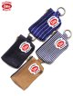 【 UES（ウエス） 】 ジップ付きキーケース [ Key Case ] 【 メール便可 】