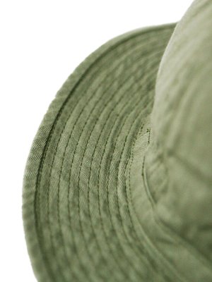 画像3: 【 メール便可 】 【 BUZZ RICKSON'S（バズリクソンズ） 】 オリーブヘリンボーンアーミーハット [ O.D.HERRINGBONE ARMY HAT ]  [ AVIATION ASSOCIATES ] ] 