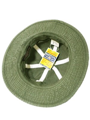 画像4: 【 メール便可 】 【 BUZZ RICKSON'S（バズリクソンズ） 】 オリーブヘリンボーンアーミーハット [ O.D.HERRINGBONE ARMY HAT ]  [ AVIATION ASSOCIATES ] ] 