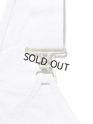 画像8: 【 HEAD LIGHT（ヘッドライト） 】　【 9oz. 】オフツイルオーバーオール　[ 9oz. White Boat Sail Drill Overalls ]