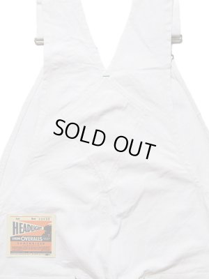 画像9: 【 HEAD LIGHT（ヘッドライト） 】　【 9oz. 】オフツイルオーバーオール　[ 9oz. White Boat Sail Drill Overalls ]