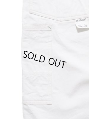 画像12: 【 HEAD LIGHT（ヘッドライト） 】　【 9oz. 】オフツイルオーバーオール　[ 9oz. White Boat Sail Drill Overalls ]