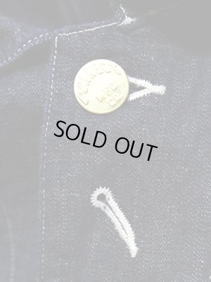 画像9: 【 Pherrow's（フェローズ） 】 インディゴデニムロング丈カバーオール/ワークコート