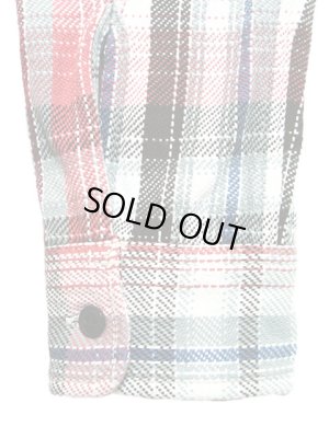 画像6: 【 UES（ウエス） 】 先染めヘビーチェックネルシャツ [ PINK ]