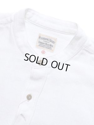 画像3: 【 Pherrow's（フェローズ） 】　バンドカラーシャツ　[  Band Coller Shirts ]