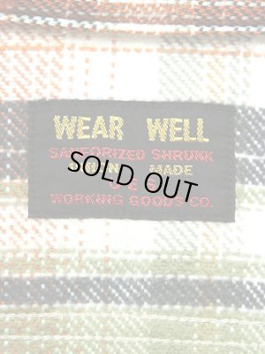 画像8: 【 UES（ウエス） 】 先染めヘビーチェックネルシャツ [ ORANGE ]