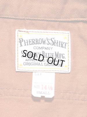 画像11: 【 Pherrow's（フェローズ） 】 カスタムワークシャツ [ MICHAELS ] [ REDBROWN ]