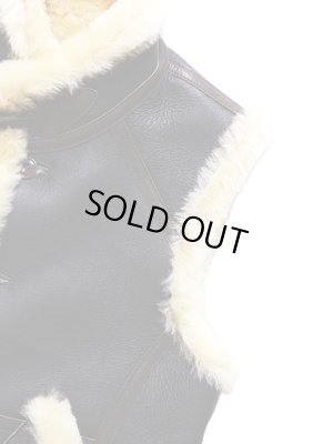 画像4: 【 Y'2 LEATHER（ワイツーレザー） 】 コロメールムートンベスト  [ 羊革 ] 