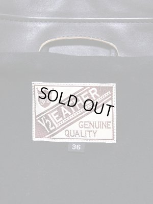 画像12: 【 Y'2 LEATHER（ワイツーレザー） 】  ベジクロホースシングルライダースジャケット [ 馬革 ]