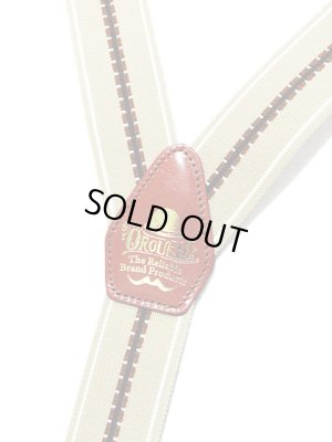 画像2: 【 ORGUEIL（オルゲイユ） 】 クラシックスタイルサスペンダー [ CLASSIC STYLE SUSPENDER ] [ 35mm ] [ BROWN ]