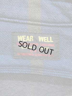 画像8:  【 UES（ウエス） 】 先染めエクストラヘビーチェックネルシャツ [NAVY]