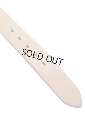 画像6: 【 INCEPTION（インセプション） 】　サドルレザーギャリソンベルト　[ 38mm巾 栃木レザー ] [ TAN ]