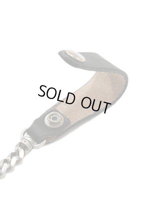 画像3: 【 INCEPTION（インセプション） 】　UK サドル & ウォレットチェーン [ UK SADDLE & BRASS Chain Silver Planting ] [ BLACK ]