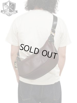 画像1: 【 INCEPTION（インセプション） 】　バナナバッグ [ BANANA BAG ] [ HORWEEN CHROMEXCEL LEATHER ] [ Burgundy ]