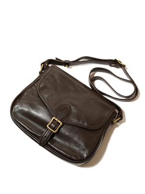 画像2: 【 INCEPTION（インセプション） 】　ホースハイドメールバッグ S　[ 馬革 茶芯 ] [ BROWN ]