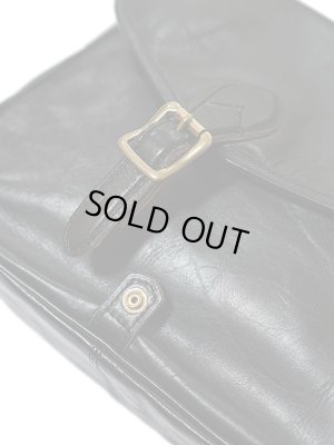 画像5: 【 INCEPTION（インセプション） 】　ホースハイドメールバッグ M　[ 馬革 茶芯 ] [ BLACK ]