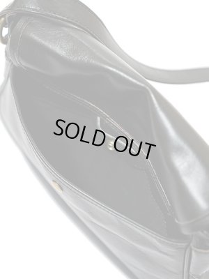 画像10: 【 INCEPTION（インセプション） 】　ホースハイドメールバッグ M　[ 馬革 茶芯 ] [ BLACK ]